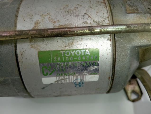 2810064340 TOYOTA Стартер купить в Полтава