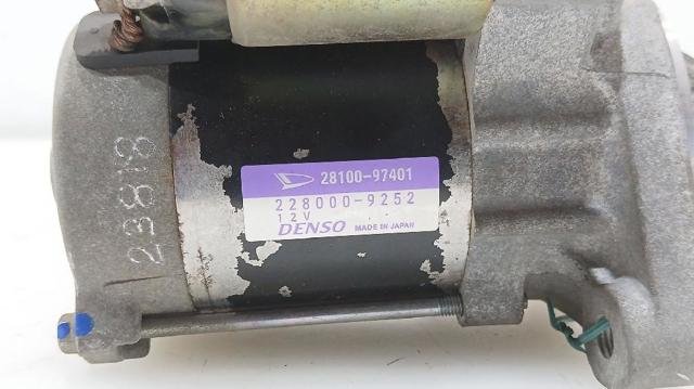 DAIHATSU 2810097401 Стартер в наличии Каменское