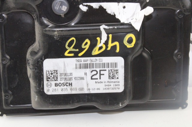 RENAULT 281035669 Блок управления двигателем в наличии Сумы
