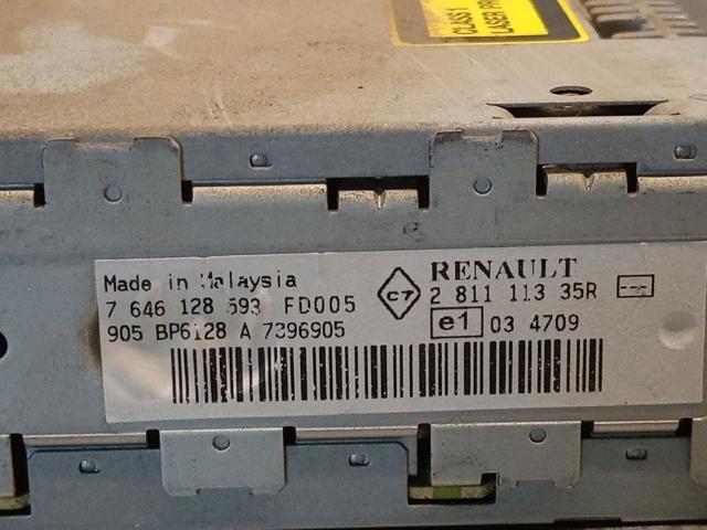 RENAULT 281111335R Магнитола в наличии Николаев