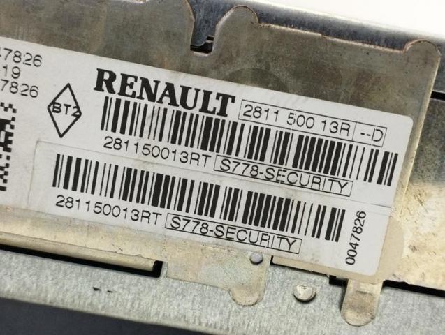 RENAULT 281150013R Магнитола (радио AM/FM) в наличии Харьков