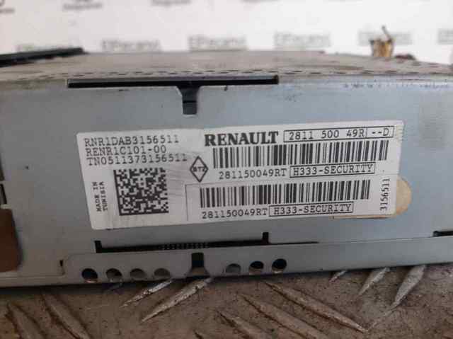 281150049R RENAULT Магнитола (радио AM/FM) купить в Запорожье