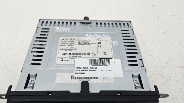 281150954R RENAULT Магнитола купить в Запорожье