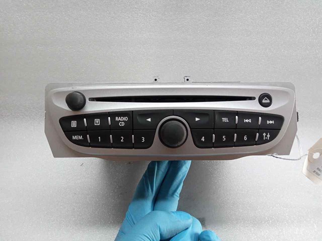 Sistema de áudio / rádio cd para Renault Megane III Fastback (BZ0/1_) (2009-...) 1.5 dci (bz09,bz0d) k9k636k9k836k9k837k9k846 281155040R