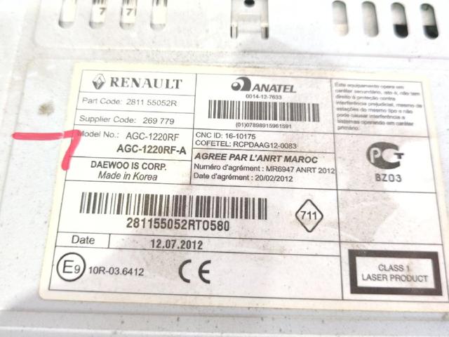 RENAULT 281155052R Магнитола (радио AM/FM) в наличии Украина