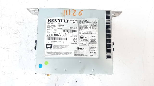 Aparelhagem de som (rádio AM/FM) 281155252R Renault (RVI)