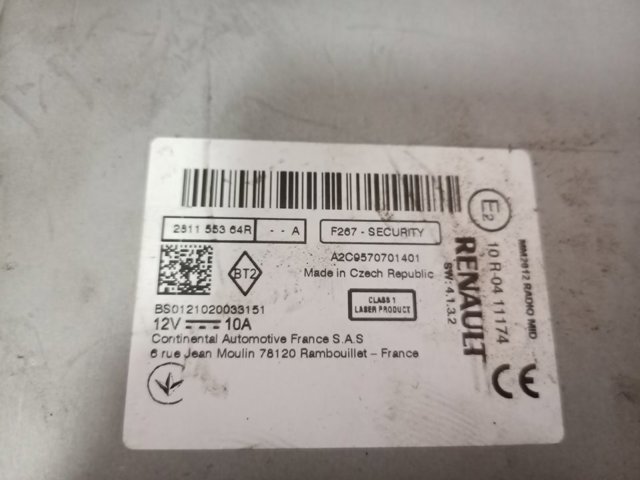 281155364R RENAULT Магнитола (радио AM/FM) купить в Кривой Рог