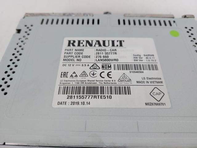 281155777R RENAULT Дисплей многофункциональный купить в Тернополь