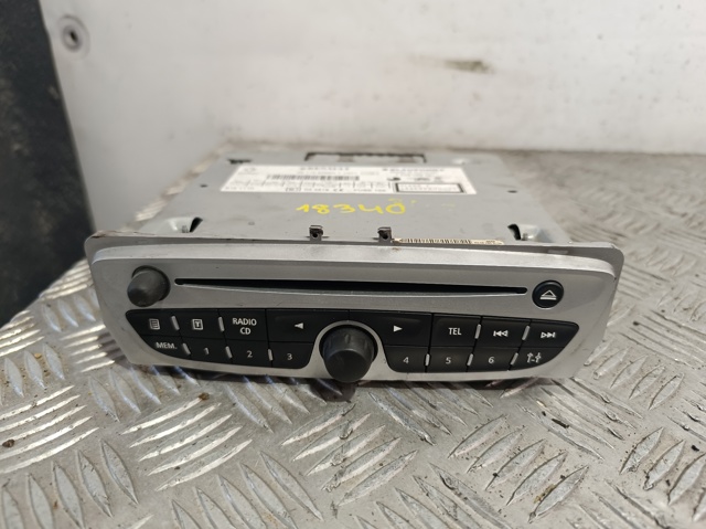 Sistema de áudio / rádio cd para renault megane iii coupé 1.5 dci (dz0b) k9kg8 281159389R