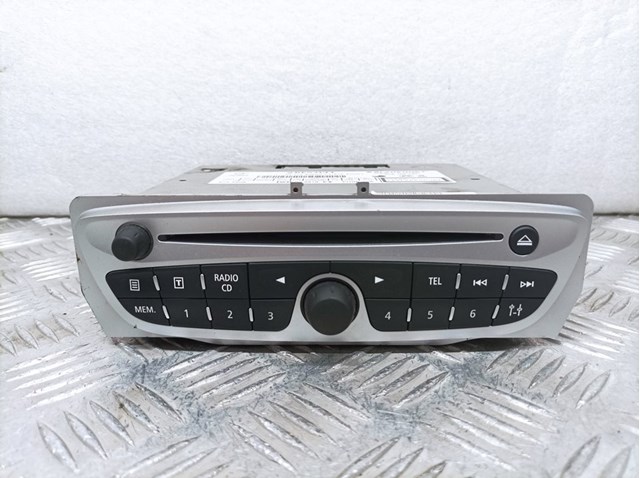 CD de áudio / sistema de rádio para Renault Grand Scénic III (JZ0/1_) (2009-...) 1.5 dci k9k832 281159389R