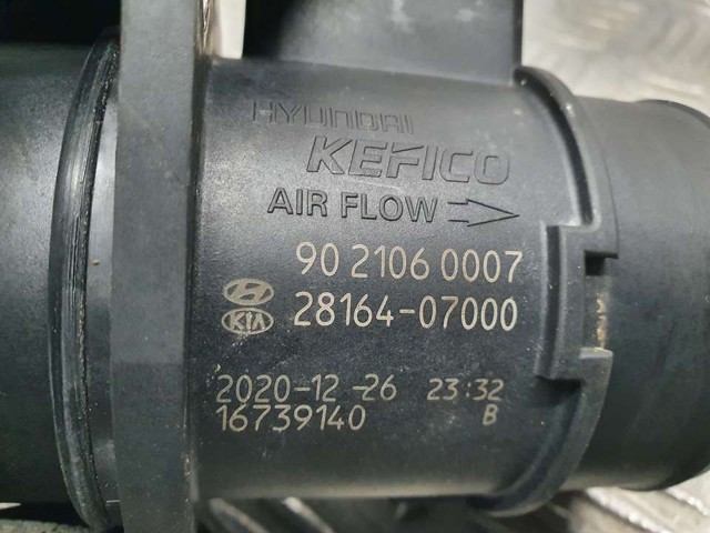 2816407000 HYUNDAI Датчик потока (расхода) воздуха, расходомер M.A.F. - (Mass Airflow) купить в Черновцы