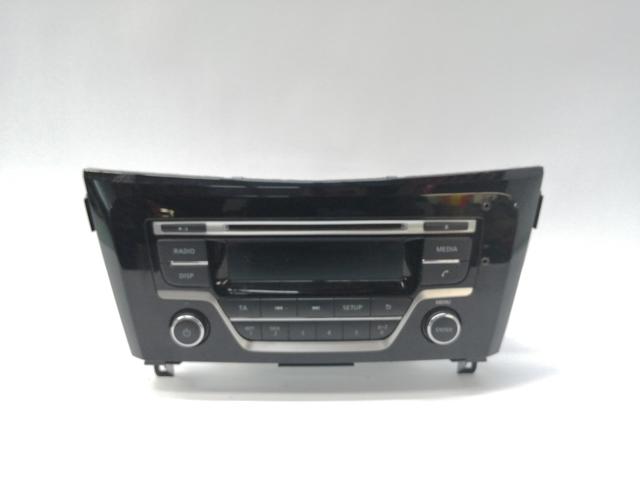 Sistema de Áudio / Rádio CD para Nissan Qashqai II Off-Road, Fechado 1.2 DIG-T K9K 281854CA0A