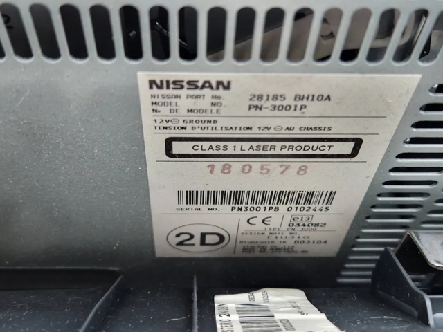 28185BC43A NISSAN Магнитола купить в Черновцы