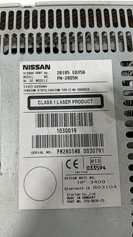 NISSAN 28185EB35B Магнитола в наличии Одесса