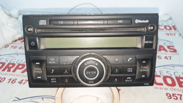 NISSAN 28185EM01A Магнитола в наличии Днепр
