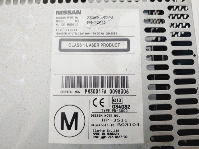 28185JD000 Магнитола купить Чернигов