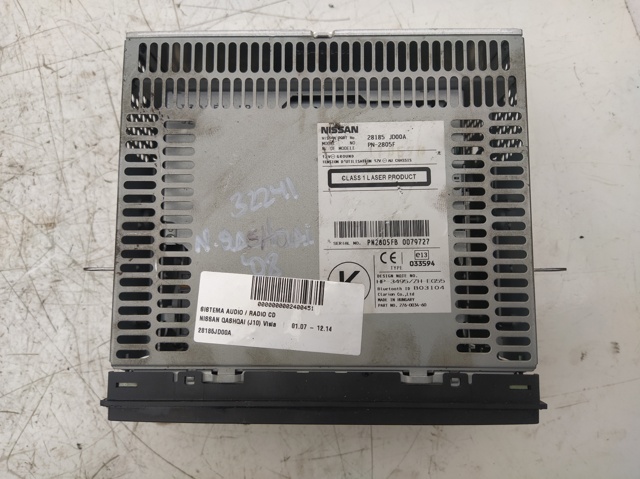 28185JD00A NISSAN Магнитола купить в Харьков