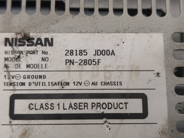 NISSAN 28185JD00A Магнитола в наличии Черновцы