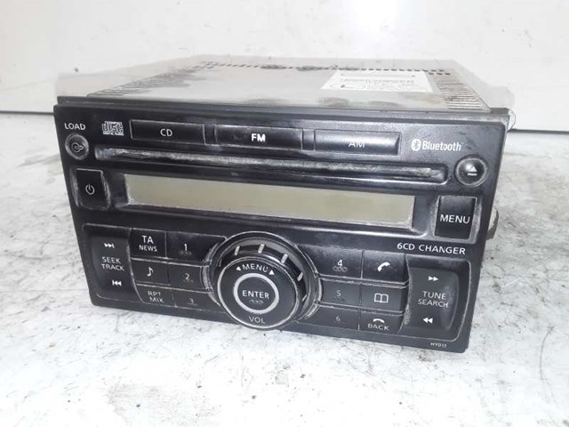 Sistema de Áudio / Rádio CD para Nissan Qashqai / Qashqai +2 i 1.5 DCI K9KH282 28185JD40A
