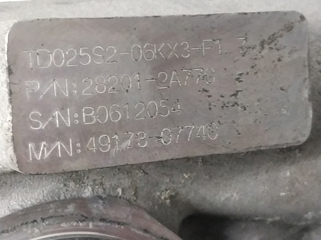 282012A770 HYUNDAI Турбина купить в Хмельницкий