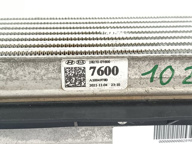 HYUNDAI 2827007600 Радиатор интеркуллера в наличии Ирпень