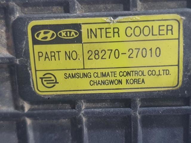 HYUNDAI 2827027010 Радиатор интеркуллера в наличии Винница
