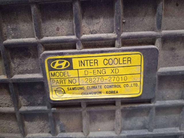 Radiador de intercooler Hyundai Elantra 3 XD