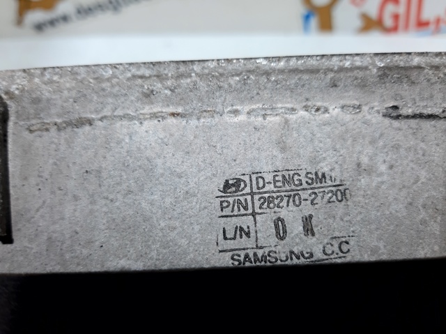 Radiador de intercooler Hyundai Santa Fe 1 SM