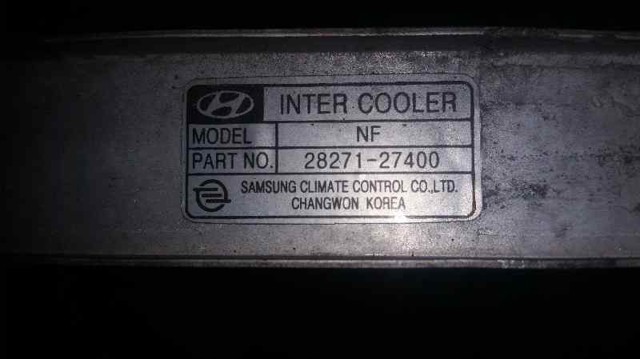 2827127400 HYUNDAI Радиатор интеркуллера купить в Днепр