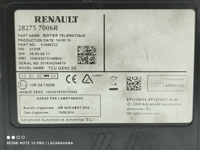 282757006R RENAULT купить в Полтава