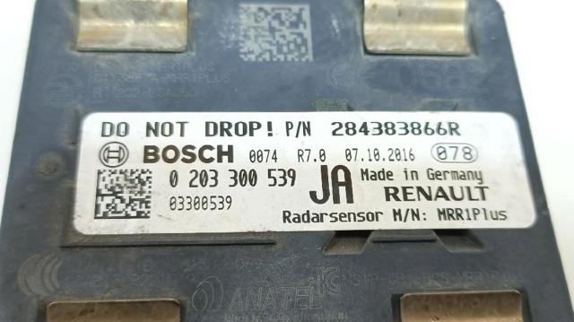 284383866R RENAULT Радарный датчик дистанции купить в Львов