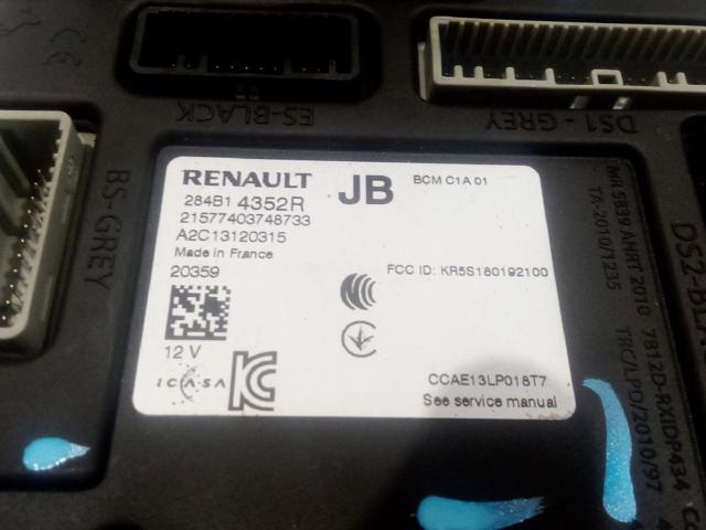 284B14352R RENAULT Блок комфорта купить в Харьков
