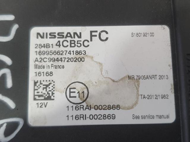 NISSAN 284B14CB5C Блок комфорта в наличии Черкассы