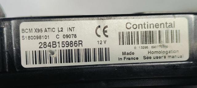 Unidade de conforto Renault Scenic 3 JZ0, JZ1