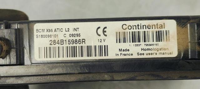 Unidade de conforto Renault Scenic 3 JZ0, JZ1