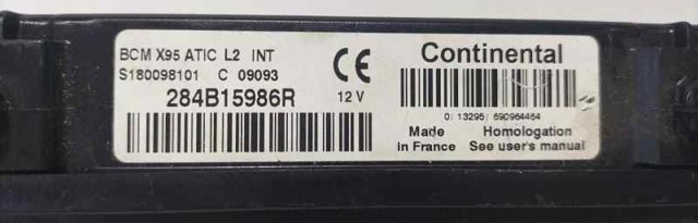 Unidade de conforto Renault Scenic 3 JZ0, JZ1