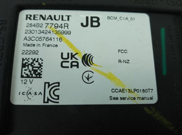 RENAULT 284B27794R в наличии Днепр