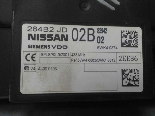 284B2JD02B NISSAN Блок комфорта купить в Хмельницкий