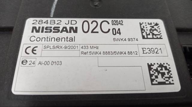 NISSAN 284B2JD02C Блок комфорта в наличии Черновцы