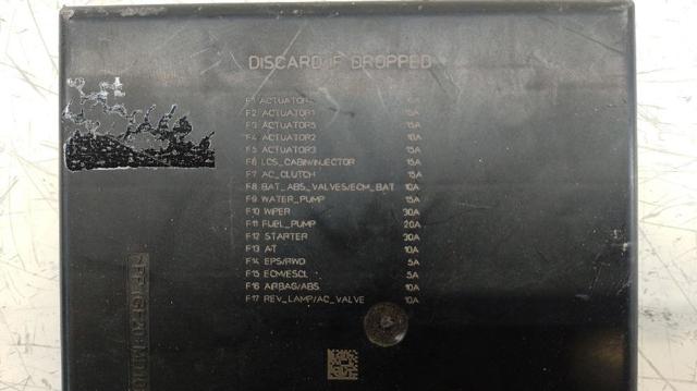 284B69501R RENAULT Блок предохранителей купить в Львов
