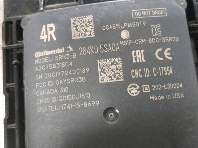284K05SA0A NISSAN Датчик контроля мертвой зоны задний купить в Харьков