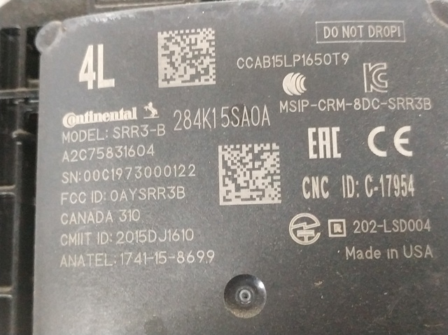 NISSAN 284K15SA0A Датчик контроля мертвой зоны задний в наличии Ужгород
