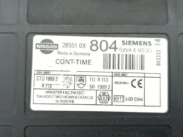 NISSAN 285510X804 Блок предохранителей в наличии Украина