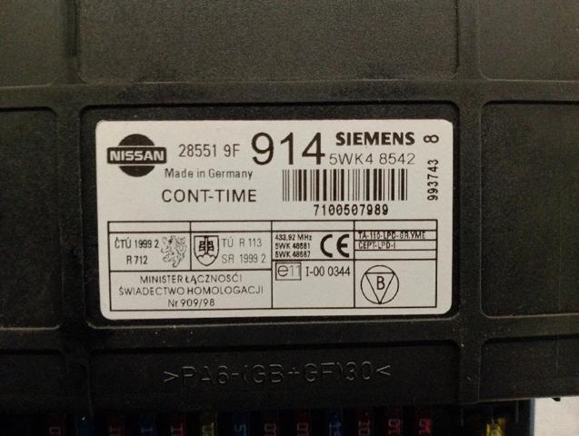 285519F914 NISSAN купить в Одесса