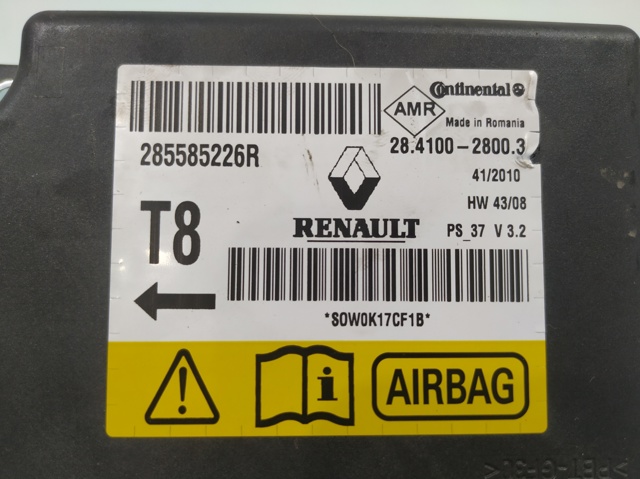 285585226R Модуль-процессор управления подушкой безопасности (ЭБУ AIRBAG) купить Ровно
