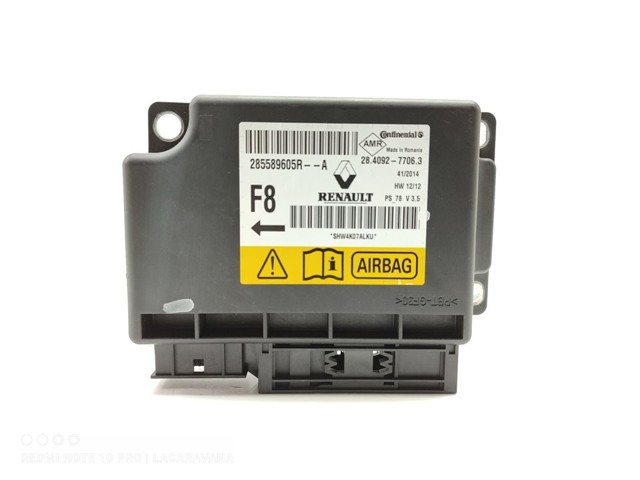 RENAULT 285589605R Модуль-процессор управления подушкой безопасности (ЭБУ AIRBAG) в наличии Харьков