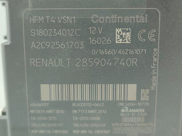 285904740R RENAULT купить в Львов