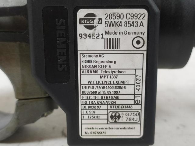 NISSAN 28590C9922 Антенна (кольцо) иммобилайзера в наличии Винница