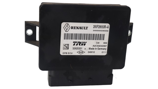 RENAULT 285F28650R Блок управления стояночного тормоза в наличии Полтава