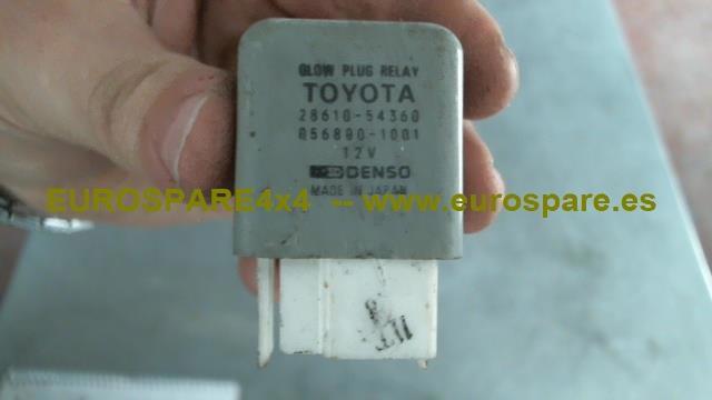Relê das velas de incandescência Toyota Land Cruiser J9